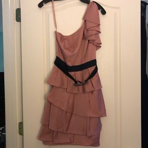 BCBG Beautiful one shoulder dress